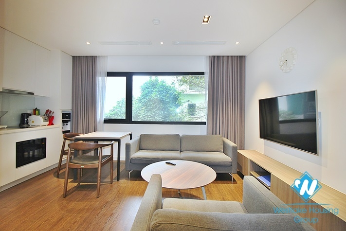 Morden 1 bedroom apartment for rent in To Ngoc Van st, Tay Ho district