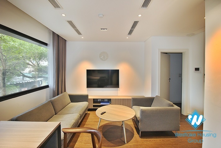 Morden 1 bedroom apartment for rent in To Ngoc Van st, Tay Ho district