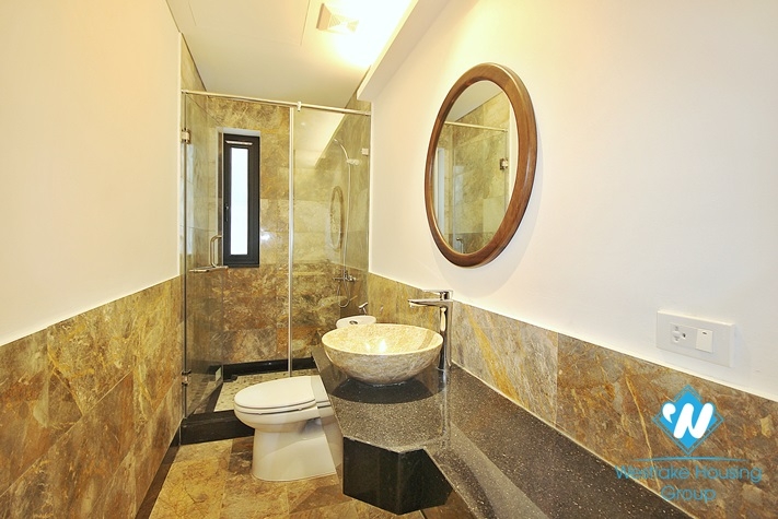 A brand new 3 bedroom apartment with lake view in Tay ho