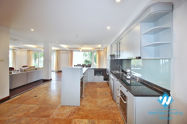 A spacious 3 bedroom apartment with lake view in Tay ho, Ha noi