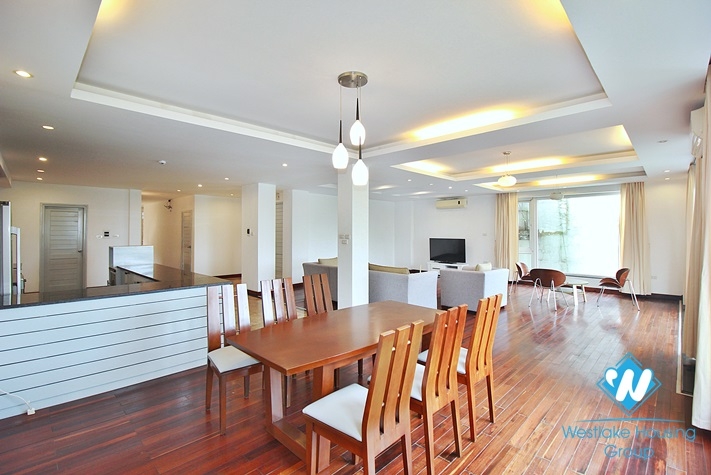 A spacious 3 bedroom apartment with lake view in Tay ho, Ha noi
