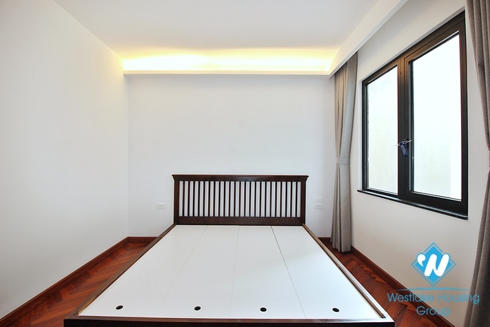 Duplex 4 bedrooms with lake view apartment for rent in Dang Thai Mai st, Tay Ho