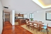 Duplex 4 bedrooms with lake view apartment for rent in Dang Thai Mai st, Tay Ho