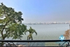 Duplex 4 bedrooms with lake view apartment for rent in Dang Thai Mai st, Tay Ho