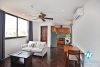 Lake view and high floor 1 bedroom apartment for rent in Tu Hoa st, Tay Ho