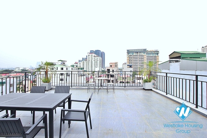 A pretty and brand new 1 bedroom apartment for rent in Tay Ho area