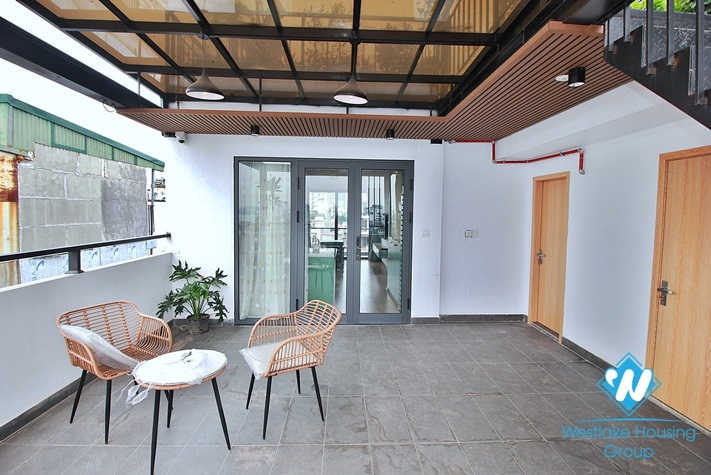 A pretty and brand new 1 bedroom apartment for rent in Tay Ho area