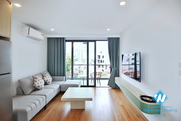 A pretty and brand new 1 bedroom apartment for rent in Tay Ho area