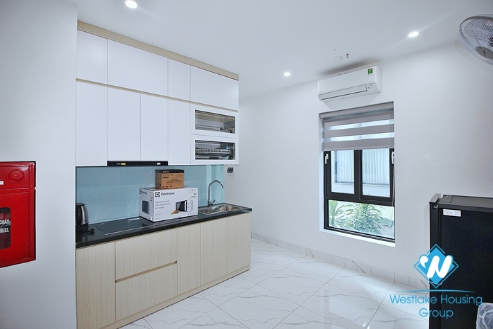 Bright 1 bedroom apartment for rent in Tay Ho, Hanoi