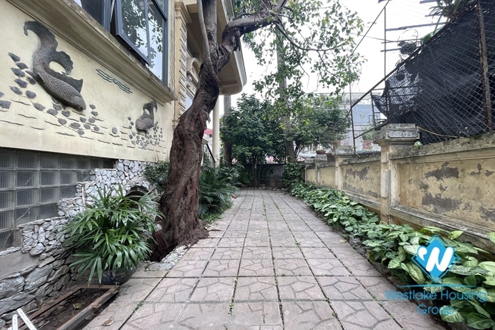 Large garden house for rent in Ngoc Thuy st Long Bien district.