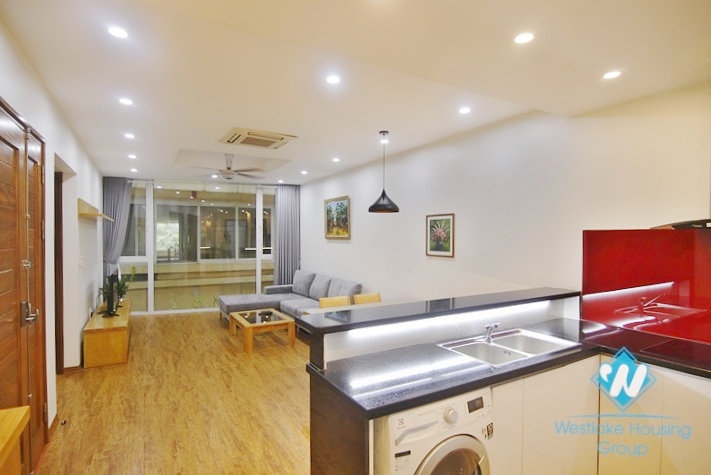Nice and spacious 02 bedrooms modern apartment for rent in Tay Ho, Ha Noi