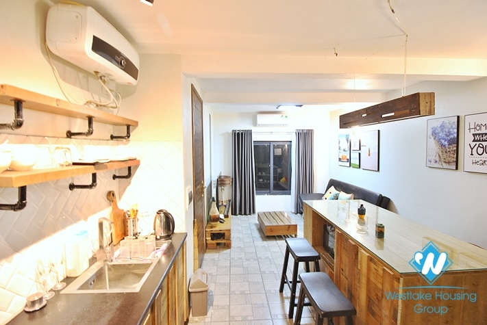 Lovely small house for rent in Dang Thai Mai st, Tay Ho district 