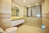 Lake view 3 bedroom apartment for rent in Yen Phu st, Tay Ho district.