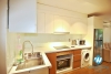 An elegant duplex 1 bedroom apartment  for rent on Xuan Dieu street