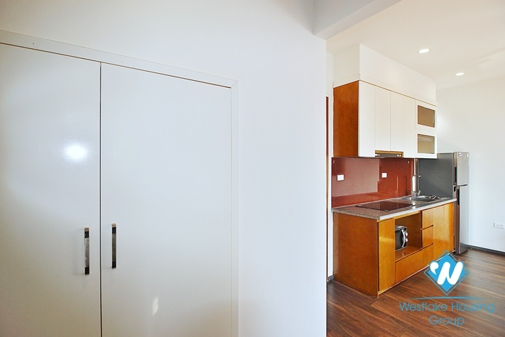 One bedroom apartment with huge balcony for lease in Tu Hoa, Tay Ho