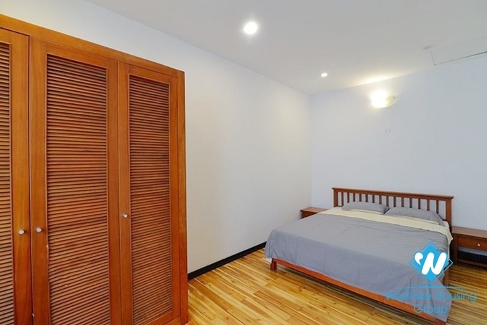 Bright duplex 2 bedrooms apartment for rent in Dang Thai Mai st, Tay Ho