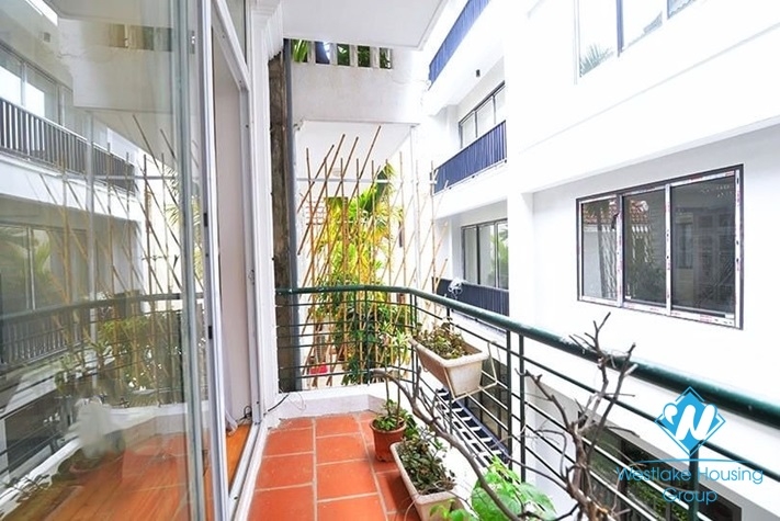 Bright duplex 2 bedrooms apartment for rent in Dang Thai Mai st, Tay Ho