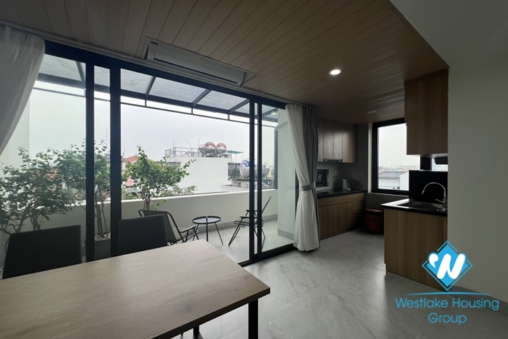 Lovely one bedroom apartment for rent in Hoan Kiem district.