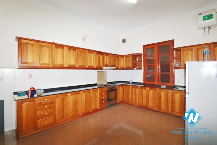A big villa with front yard in To ngoc van, Tay ho