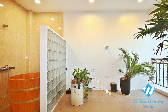 A nice design house with good location for rent in Tay Ho District 