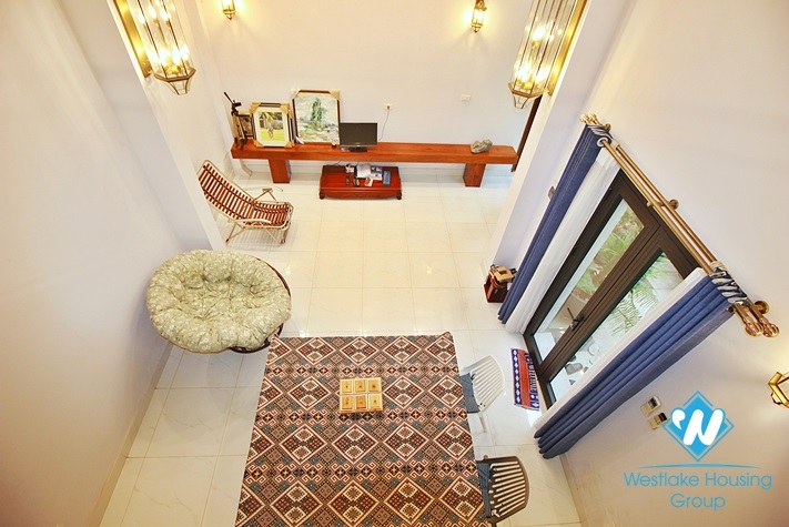 A nice design house with good location for rent in Tay Ho District 