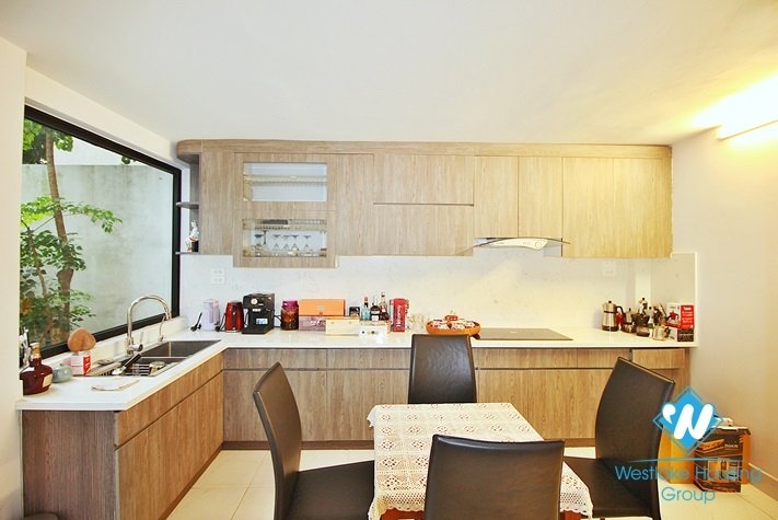 A nice design house with good location for rent in Tay Ho District 