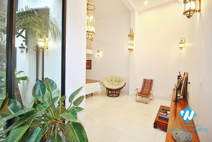 A nice design house with good location for rent in Tay Ho District 
