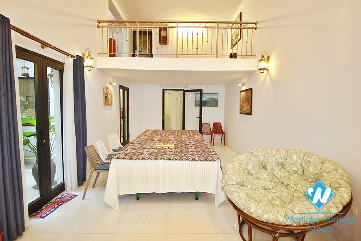 A nice design house with good location for rent in Tay Ho District 
