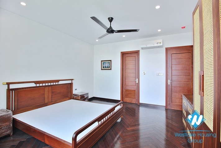 High quality, duplex 4-bedroom apartment for rent in Dang Dai Mai area, Tay Ho, Hanoi