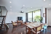 High quality, duplex 4-bedroom apartment for rent in Dang Dai Mai area, Tay Ho, Hanoi
