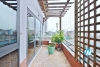 A spacious 2 beds apartment with huge balcony for rent in Au Co st, Tay Ho