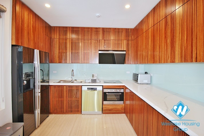 Penhouse 3 bedrooms apartment for rent in To Ngoc Van st, Tay Ho