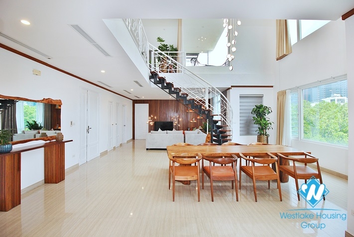 Penhouse 3 bedrooms apartment for rent in To Ngoc Van st, Tay Ho
