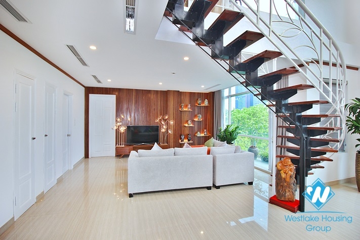 Penhouse 3 bedrooms apartment for rent in To Ngoc Van st, Tay Ho