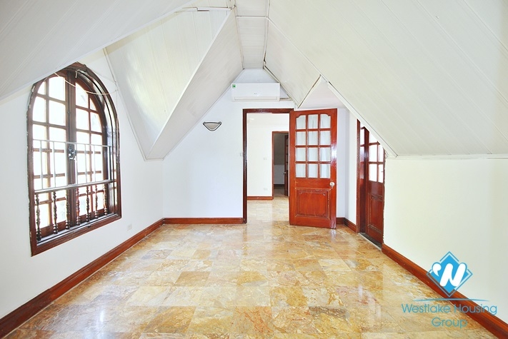Large unfurnished house for lease in Westlake area, Hanoi
