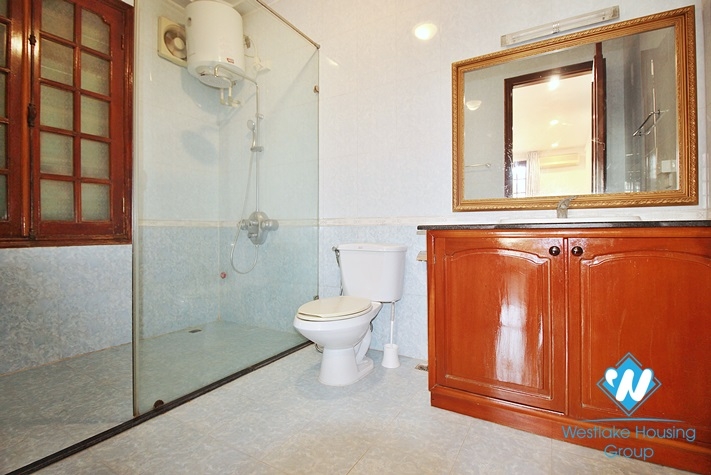 Large unfurnished house for lease in Westlake area, Hanoi