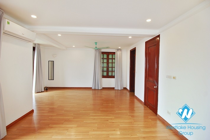 Large unfurnished house for lease in Westlake area, Hanoi