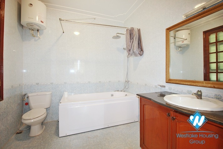 Large unfurnished house for lease in Westlake area, Hanoi