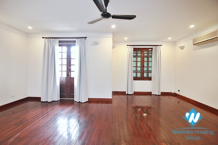 Large unfurnished house for lease in Westlake area, Hanoi