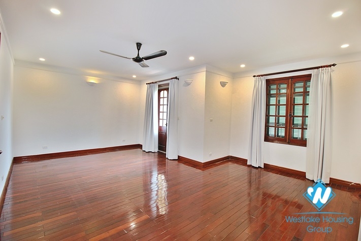 Large unfurnished house for lease in Westlake area, Hanoi