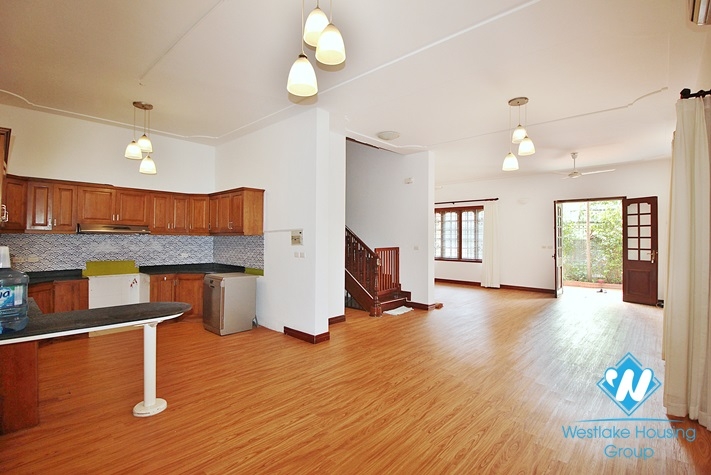 Large unfurnished house for lease in Westlake area, Hanoi