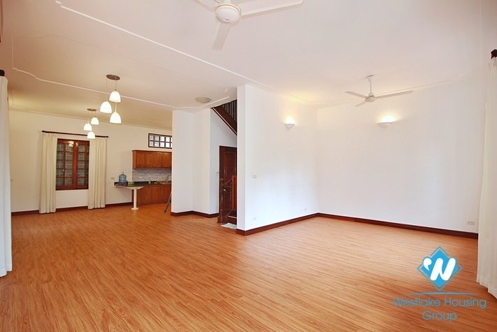 Large unfurnished house for lease in Westlake area, Hanoi