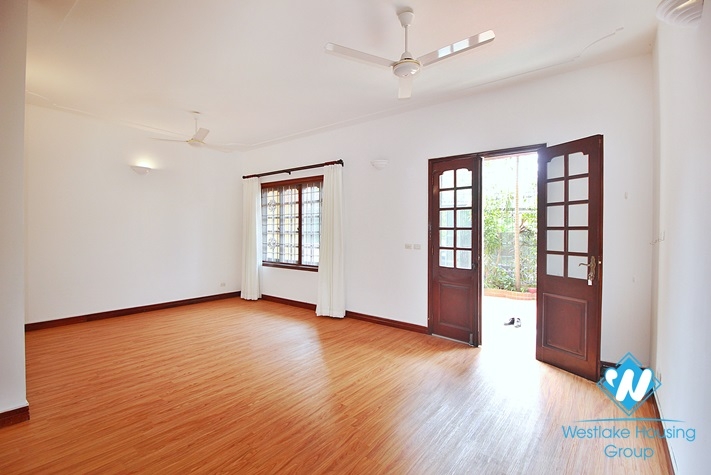 Large unfurnished house for lease in Westlake area, Hanoi