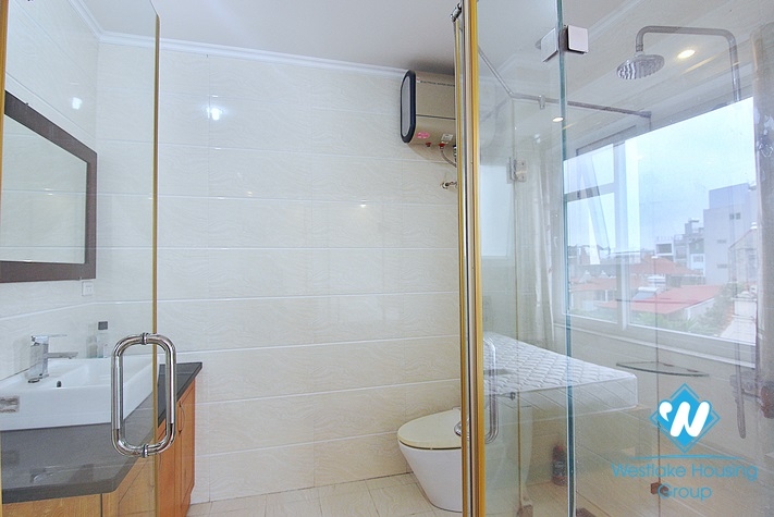 Bright and clean apartment for rent in Dang Thai Mai, Tay Ho district, Ha Noi