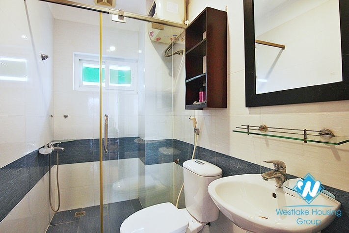 Bright and clean apartment for rent in Dang Thai Mai, Tay Ho district, Ha Noi