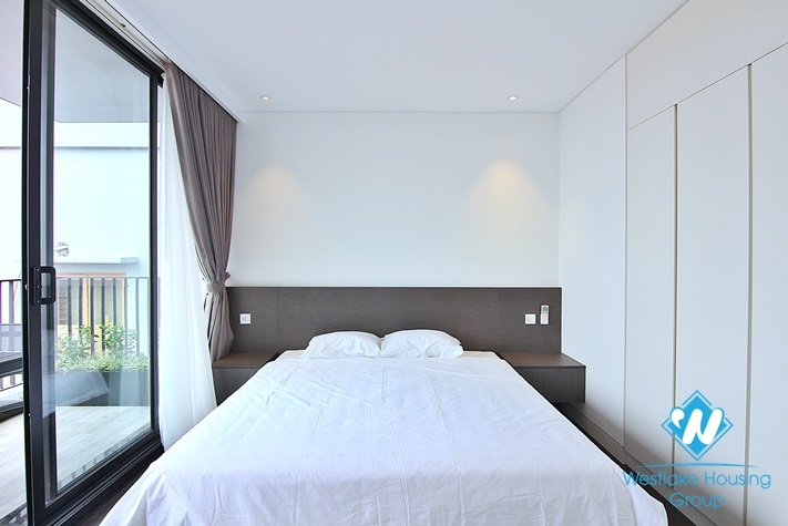 Beautiful apartment with modern design in To Ngoc Van st, Tay Ho district 