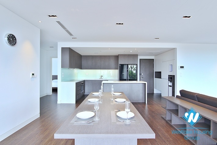 Beautiful apartment with modern design in To Ngoc Van st, Tay Ho district 