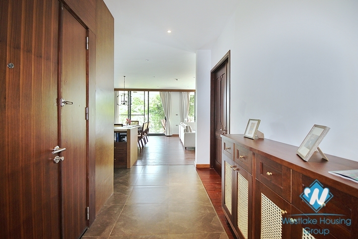 Gorgeous 3 bedroom apartment with beautiful lake view in Tay ho, Ha noi
