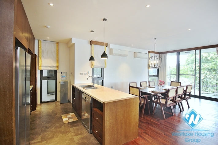 Gorgeous 3 bedroom apartment with beautiful lake view in Tay ho, Ha noi