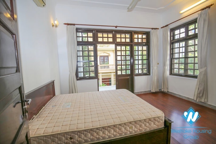 Garden house for rent in To Ngoc Van St, Tay Ho, Ha Noi